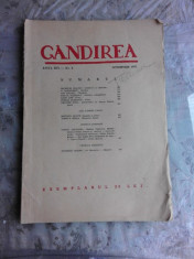 REVISTA GANDIREA NR.8/1937 foto