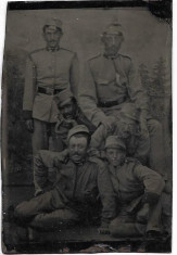 Militari austro-ungari ferotipie foto