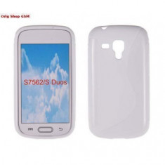 Husa silicon S-line Sam Galaxy Trend S7560 Transparent
