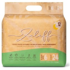 Scutece chilotel de unica folosinta din bambus, Nr. 6, 15-20 kg, 24 bucati, Zuluff