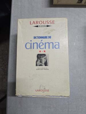 Dictionnaire du cin&amp;eacute;ma A-K / L-Z - Larousse - doua volume - Jean-Loup Passek foto