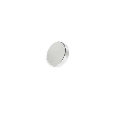 Magnet foarte puternic, gri, disc, simplu, 10mm X 3 mm foto