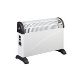 Incalzitor convector electric cu ventilator, 3 trepte putere, 750/1250/2000 W, 230V, termostat, Strend Pro GartenVIP DiyLine