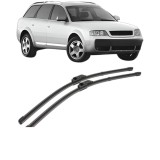 Cumpara ieftin Set stergatoare AUDI ALLROAD C5 (4BH) 2000-2005, parbriz, Valeo Silencio Xtrm