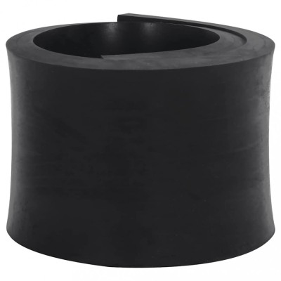 Margine de cauciuc pentru plug de zăpadă negru 100x15x2 cm foto