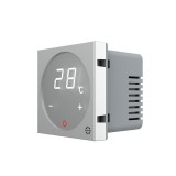 Modul termostat Livolo gri pentru sisteme de incalzire electrica, touch