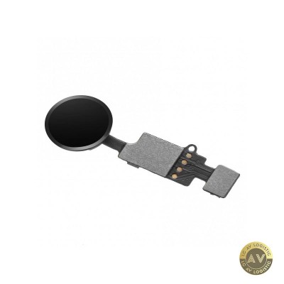 Ansamblu Buton Meniu Apple iPhone 8 / 8 Plus / 7 / 7 Plus OEM cu banda Negru foto