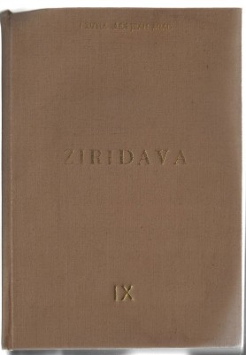 Ziridava vol. IX - Muzeul Judetean Arad, 1978 foto