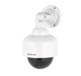 Camera Fictiva Rotativa Cabletech URZ1008 cu LED, Cablu DK-10, Alb