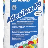Adeziv Alb Flexibil Pentru Gresie Si Faianta, Mapei Adesilex P9 / 25 Kg