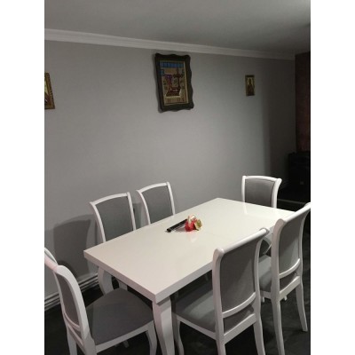 Set Masa De Bucatarie Extensibila Cu Dimensiunile 140 180 Cm 6