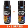 Spray Curatare Frane &amp; Metale, 450ml (1+1 GRATIS) - Degresant, Elimina Ulei, Praf, Reziduuri - Curata Tamburi, Etriere, Placute Frana