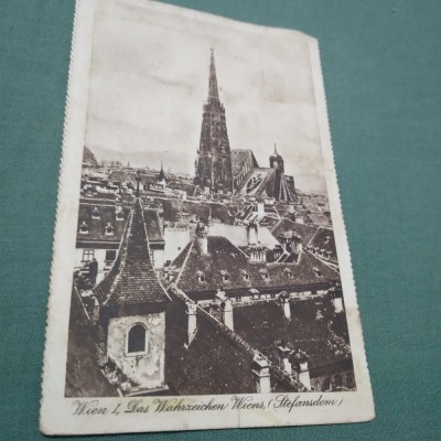 CARTE POSTALA WIENA INTERBELICA CIRCULATA foto