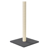 Cumpara ieftin Stalp de zgariere pentru pisici, gri inchis, 35x35x70 cm