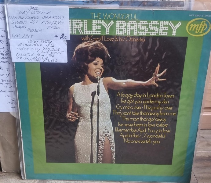 Vinil Shirley Bassey - The Wonderful