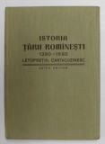 ISTORIA TARII ROMANESTI 1290-1690, LETOPISETUL CANTACUZINESC EDITIE CRITICA INTOCMITA DE C.GRECESCU SI D. SIMIONESCU 1960 , PREZINTA SUBLINIERI