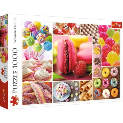 PUZZLE TREFL 1000 CANDYLAND foto