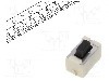 Microintrerupator, 6x3.5x3.5mm, OFF-(ON), SPST, PANASONIC - EVQ5PN05K