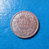 1/2 FRANC 1980 ELVETIA