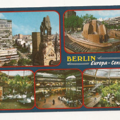 SG4 - Carte Postala-Germania, Berlin, Europa Center, Circulata