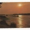 AT4 -Carte Postala-AUSTRIA- Abendstimmung auf der Donau, circulata 1970