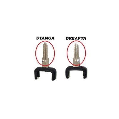 Lama carcasa telecomanda compatibila Opel Cod: 3337A / Stanga Automotive TrustedCars foto