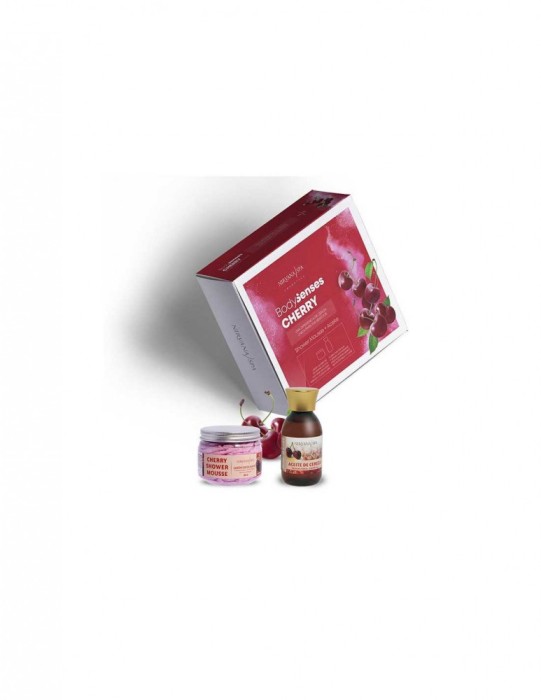 Pachet ingrijire, Shower Mousse de cirese si ulei de cirese
