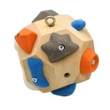 Bloc de Antrenat Forta Degetelor, Flippy, pentru Escaladat, din Lemn, 11 x 11 cm, Multicolor