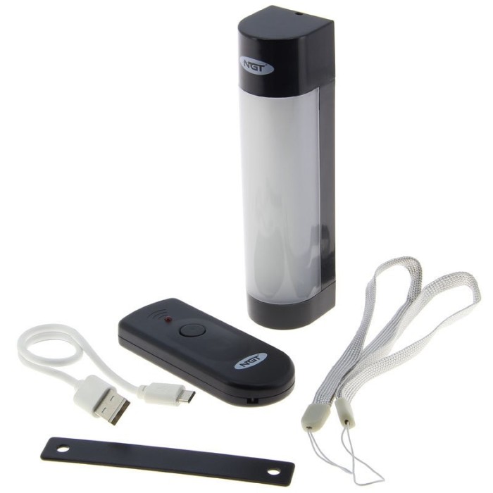 Lampa cort LRG ( mare ) cu telecomanda si power bank system - NGT