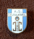Insigna fotbal - AS &quot;CALCULATORUL IIRUC&quot; BUCURESTI