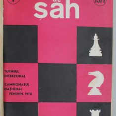 REVISTA SAH , ORGAN AL FEDERATIEI ROMANE DE SAH , COLEGAT DE 24 NUMERE SUCCESIVE , IANUARIE 1971 - DECEMBRIE 1972