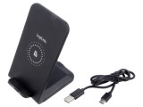 &Icirc;ncărcător Inductiv LOGILINK Qi 15W Negru &ndash; &Icirc;ncărcare Rapidă 5V/9V
