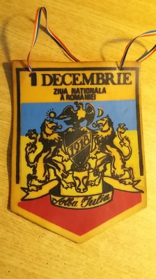D9 4 - fanion - istorie - Alba Iulia - 1 Decembrie - Ziua nationala foto