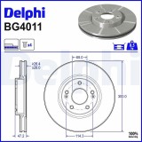 Disc frana Hyundai I40 I, I40 I Cw, IX35, Sonata V, Tucson, Tucson SUV; Kia Carens IV, Optima, Optima Sportswagon, Sportage II, Sportage III Motor