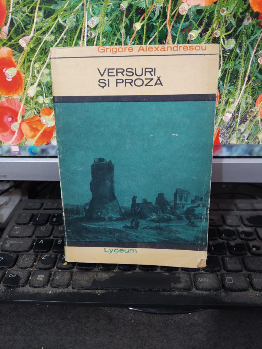 Grigore Alexandrescu, Versuri și proză, editura Tineretului, București 1967, 146