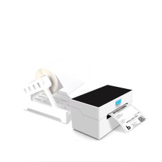 Imprimanta termica pentru etichete si AWB-uri, calitate inalta 203 dpi, portabila, fara fir, nu necesita tus, suporta formaturi pana la 4x6 inch, Blue