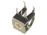 &Icirc;ntrerupător codificare THT 2,54mm 100m&Omega;