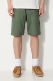 Stan Ray pantaloni scurti din bumbac Fatigue culoarea verde, SS19-5500