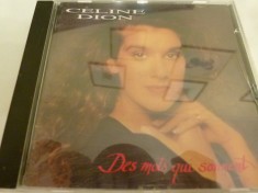 Celine Dion - Des mots que sonnent,s