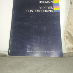Album L'art Roumain. Reperes contemporains / format A3/ text franceza