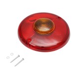 Dispersor lampa stop rotunda spate pentru U-650 si ARO, 140x52 mm