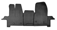 Set covorase auto din cauciuc Ford Transit 2015- 3 locuri, [randul 1] Comercial; Ford Custom Tourneo 2018- , 3 locuri; Ford Custom Tourneo Kombi [ran