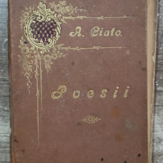 Poesii - Aurel Ciato// prima editie, semnatura si dedicatie autor