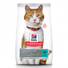 Hill's SP Adult Sterilised, Ton, hrană uscată pisici sterilizate, 1.5kg