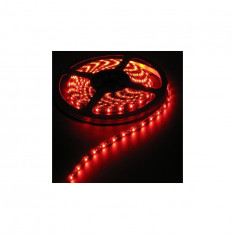 12V IP65 Led Strip 60LED/M SMD5050 Rosu-Lungime 5 metri