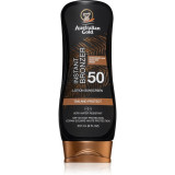 Australian Gold Lotion With Bronzer tratament pentru protectie solara cu efect autobronzant SPF 50 237 ml