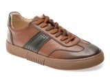 Pantofi sport BITE THE BULLET maro, 8625, din piele naturala