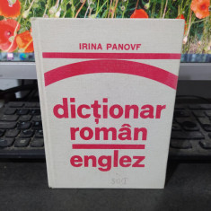 Dicționar român englez, englez român 2 vol. Irina Panovf București 1978, 118 173