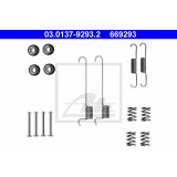 Set accesorii, saboti frana parcare NISSAN X-TRAIL (T30) (2001 - 2013) ATE 03.0137-9293.2