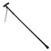 Baston flexibil pentru locomotie DEPOX®, Special Help, extensibil, aluminiu, 92 cm, negru